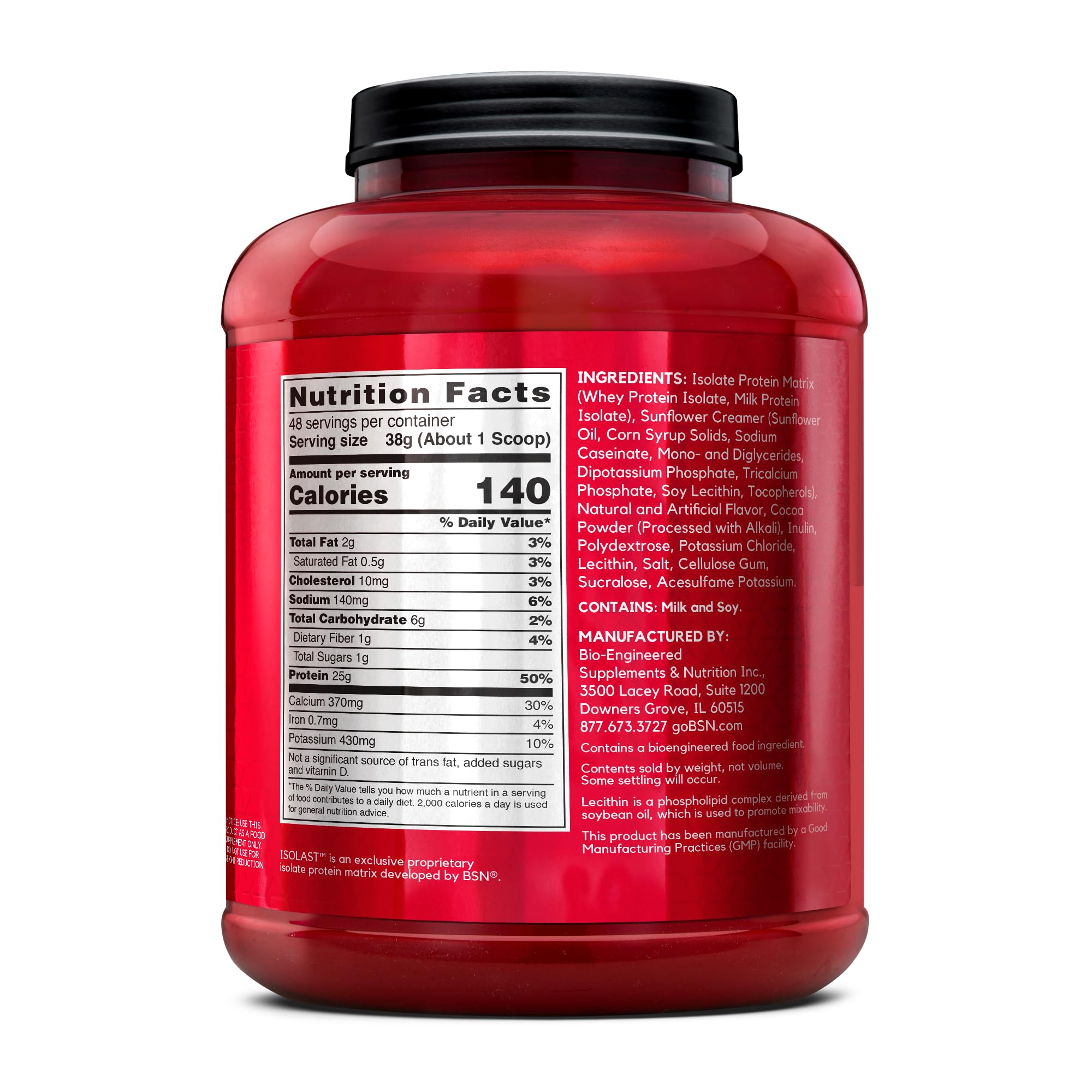 BSN producto en gimnasio, aporta proteína después del ejercicio
