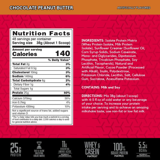 BSN primer plano de textura cremosa, sabor tipo batido apetecible