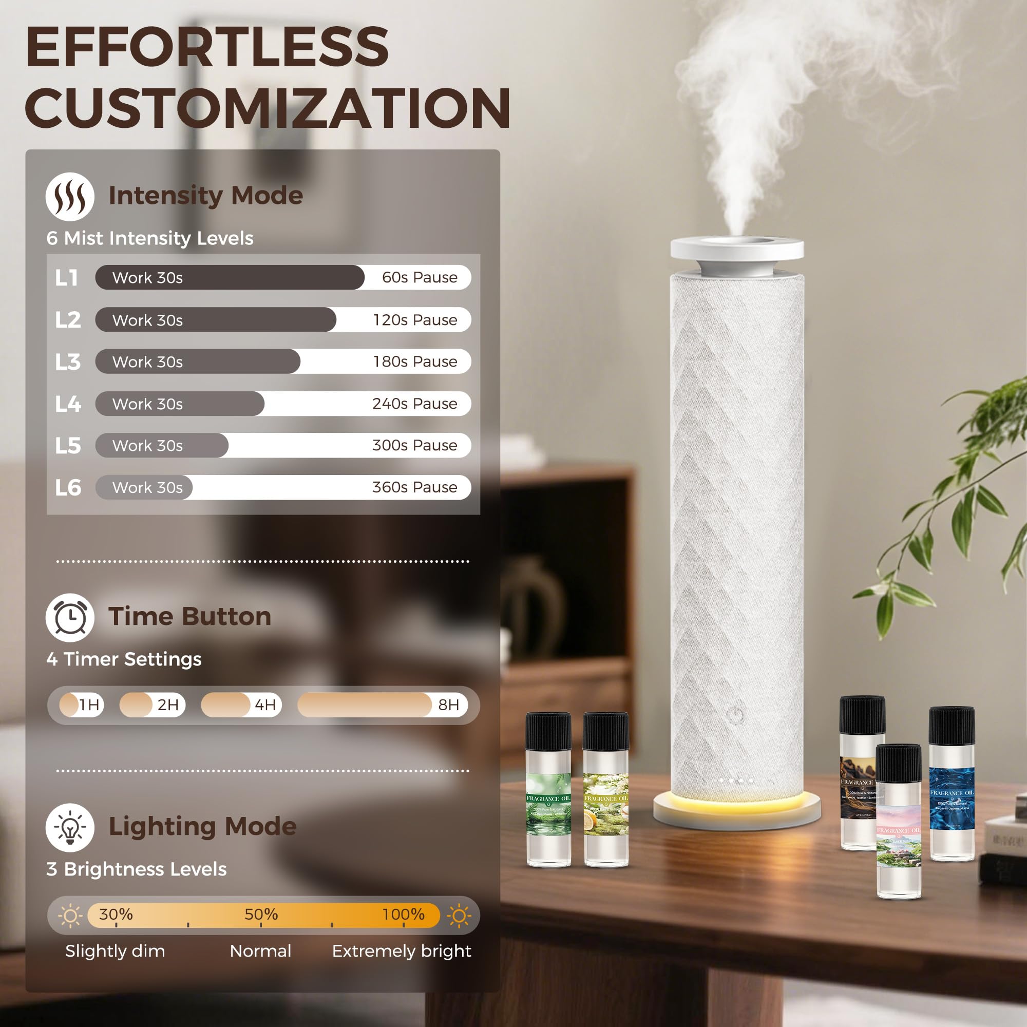BUBLOC difusor en uso en un lobby de hotel aportando ambiente agradable