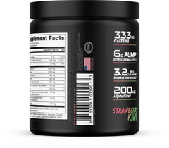 Bucked Up detalle del sabor Fresa Kiwi enfatizando sabor agradable