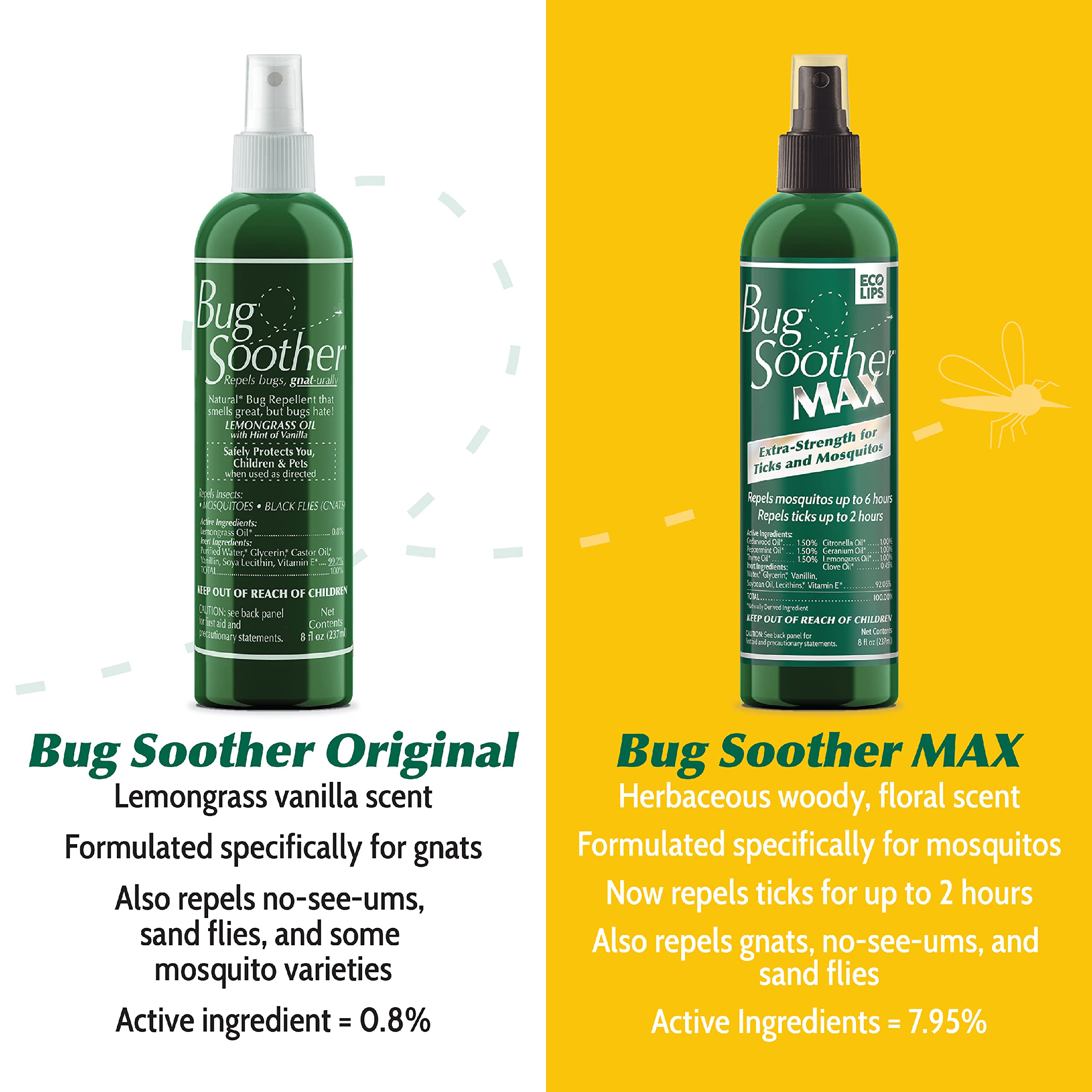 Bug Soother MAX detalle del atomizador para aplicación precisa