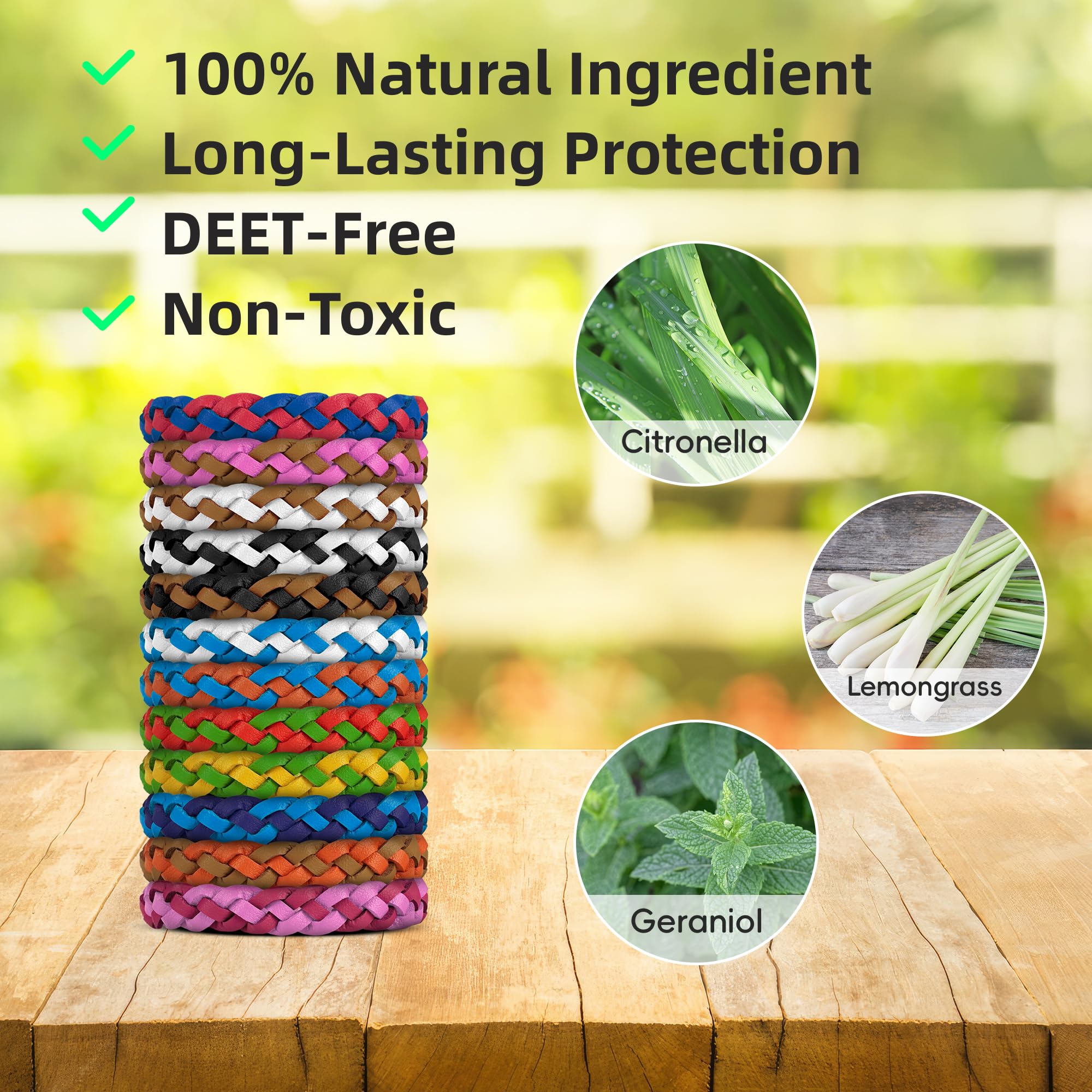 BuggyBands detalle de textura que ilustra liberación de aceites esenciales