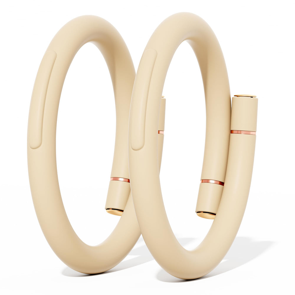 BuggyBands empaque frontal rosa mostrando diseño elegante y protección práctica