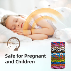 BuggyBands pulsera fijada en carrito de bebé para protección cercana