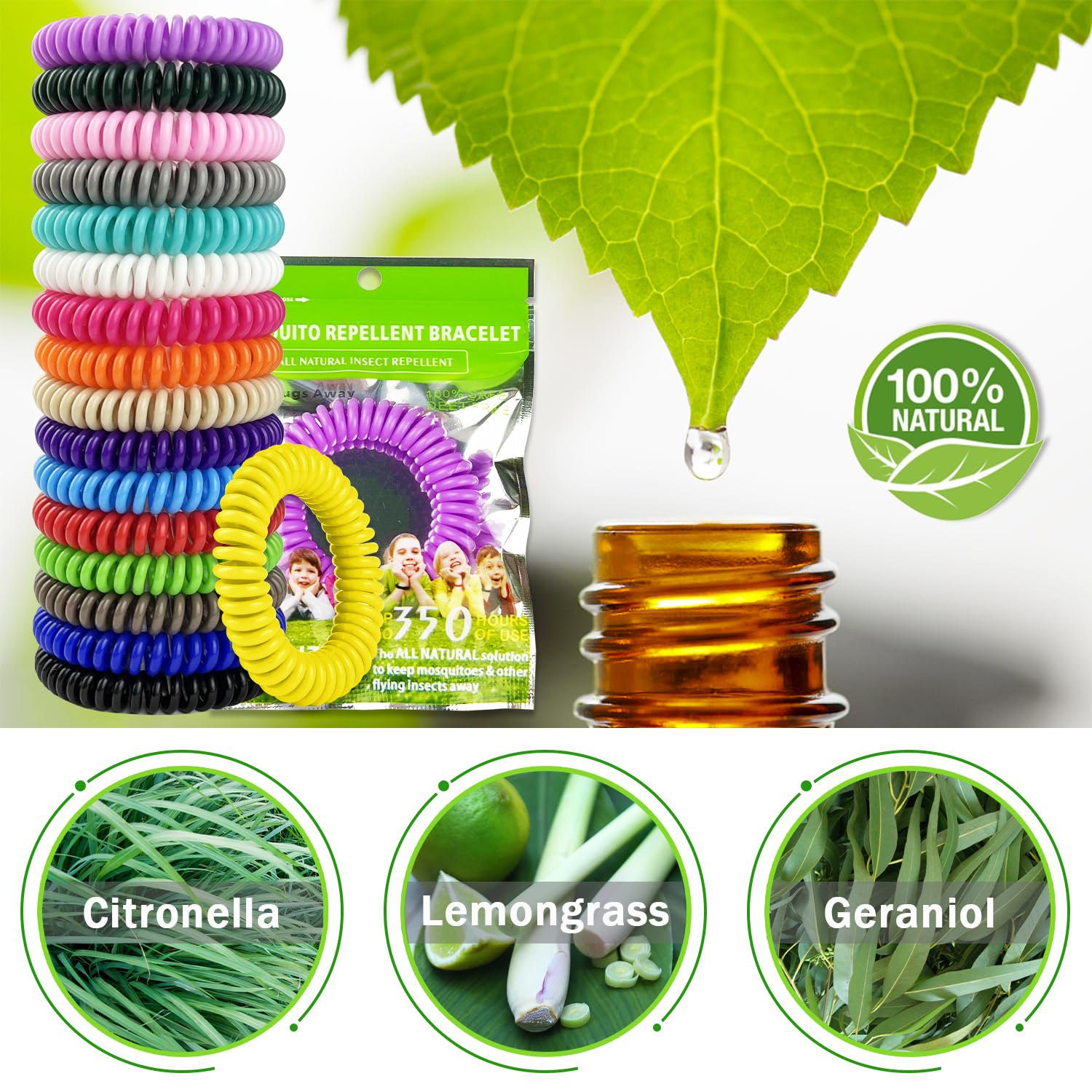 BuggyBands textura de la pulsera en primer plano, confort y elasticidad