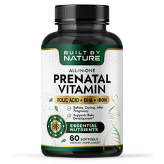 Built by Nature frente del envase con información clara y confianza