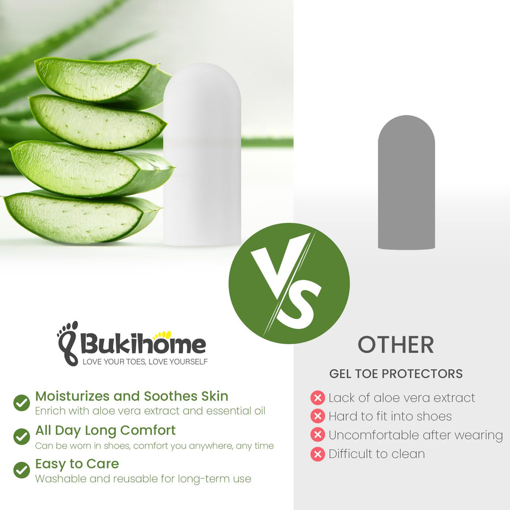 Bukihome comparación de tamaños grande y pequeño para ajuste personalizado