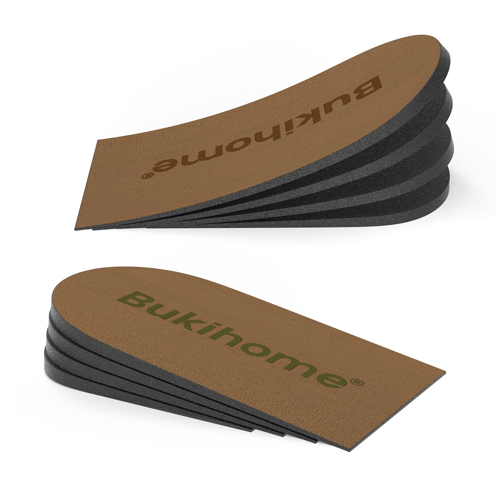 Bukihome empaque frontal mostrando el par y beneficios de ajuste