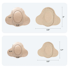 bukihome almohadilla colocada dentro de un zapato para confort