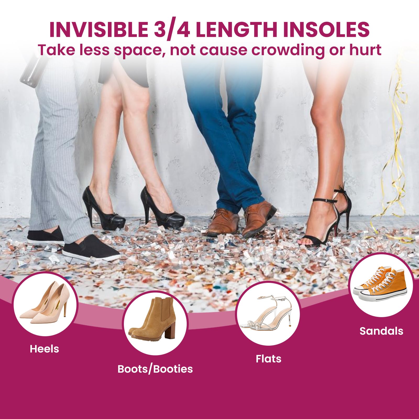 Bukihome inserto en uso con outfit elegante para más comodidad