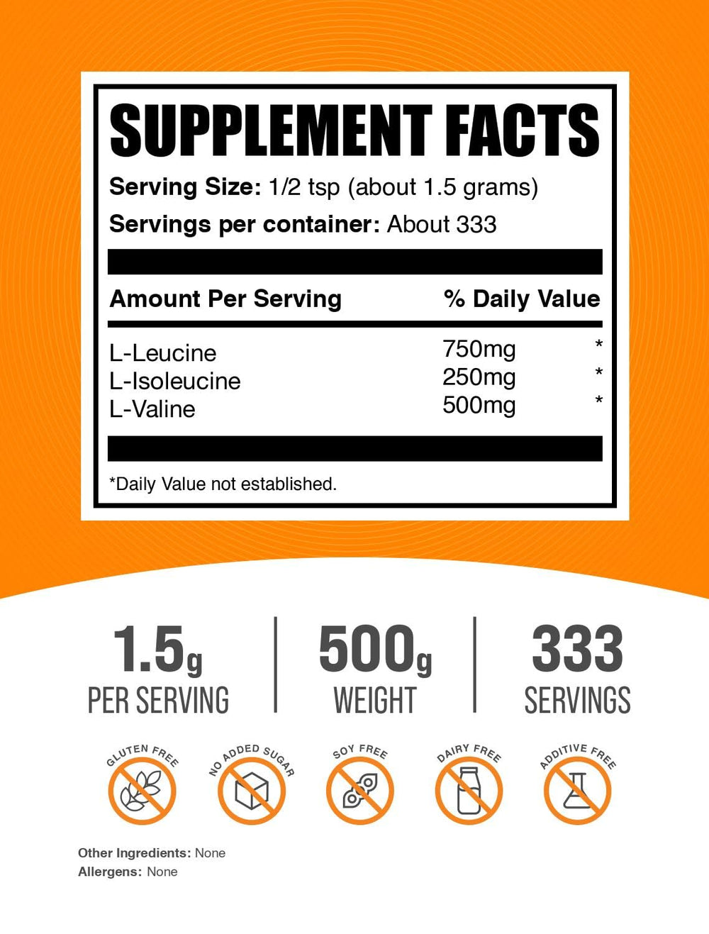 BulkSupplements polvo visto de cerca, textura fina que facilita mezcla rápida