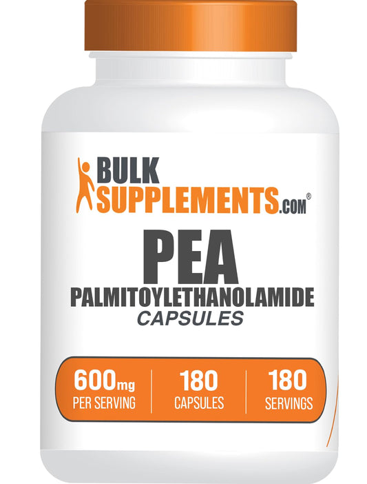 BulkSupplements vista frontal del envase con información clara y confianza