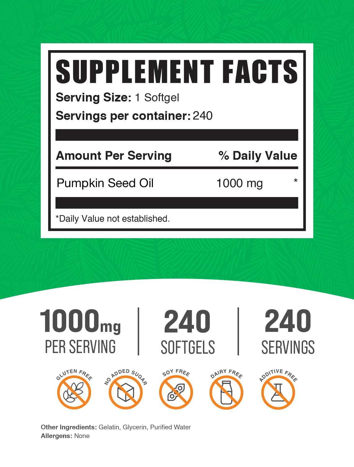 BulkSupplements cápsula blanda en primer plano con superficie lisa y fácil ingesta