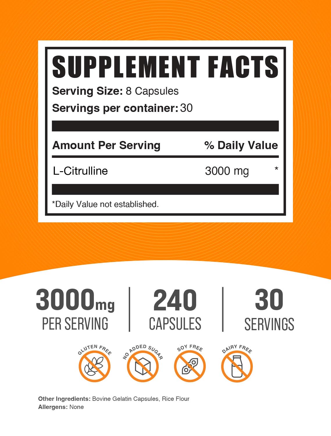 BulkSupplements primer plano de cápsula mostrando textura y pureza del producto