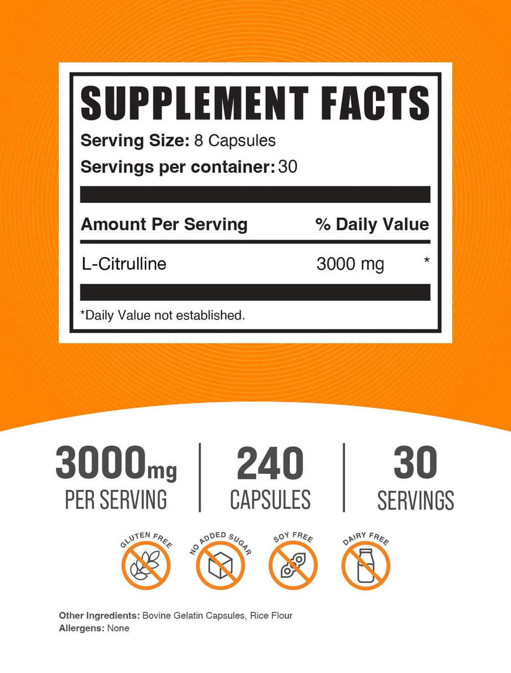 BulkSupplements primer plano de cápsula mostrando textura y pureza del producto