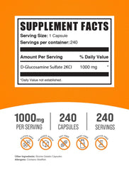 BulkSupplements primer plano de una cápsula mostrando textura y tamaño práctico