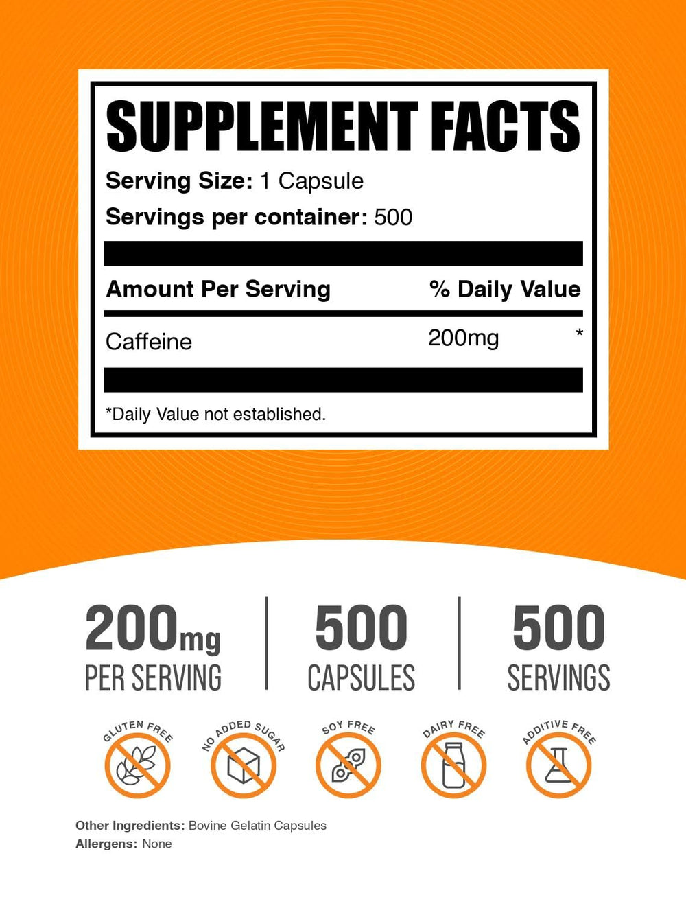 BulkSupplements primer plano de cápsula destacando pureza y calidad