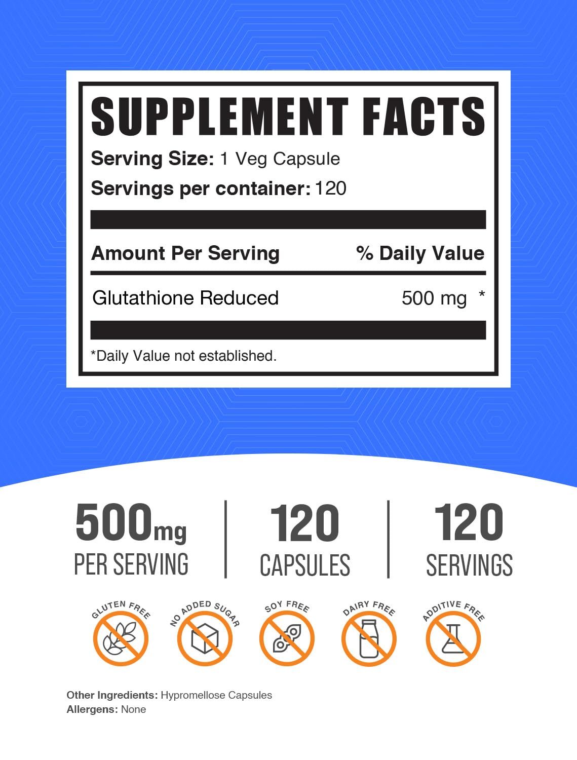 BulkSupplements primer plano de cápsulas mostrando textura y tamaño manejable