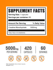 BulkSupplements cápsulas apiladas que facilitan dosificación precisa