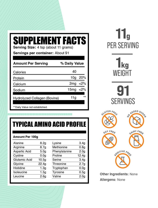 Detalle de la textura del polvo BulkSupplements fácil de disolver y mezclar
