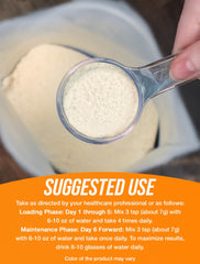 BulkSupplements polvo disuelto en bebida, muestra mezcla sin grumos y sabor intenso