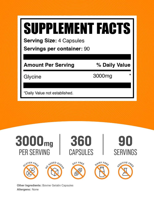 BulkSupplements primer plano de una cápsula que destaca calidad y textura