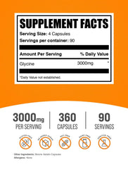 BulkSupplements primer plano de una cápsula que destaca calidad y textura