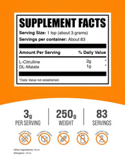 BulkSupplements polvo al detalle, textura fina y aspecto puro para mezclas fáciles