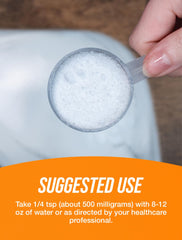 Vaso con batido que incluye L‑Tirosina BulkSupplements para integrar en rutinas diarias