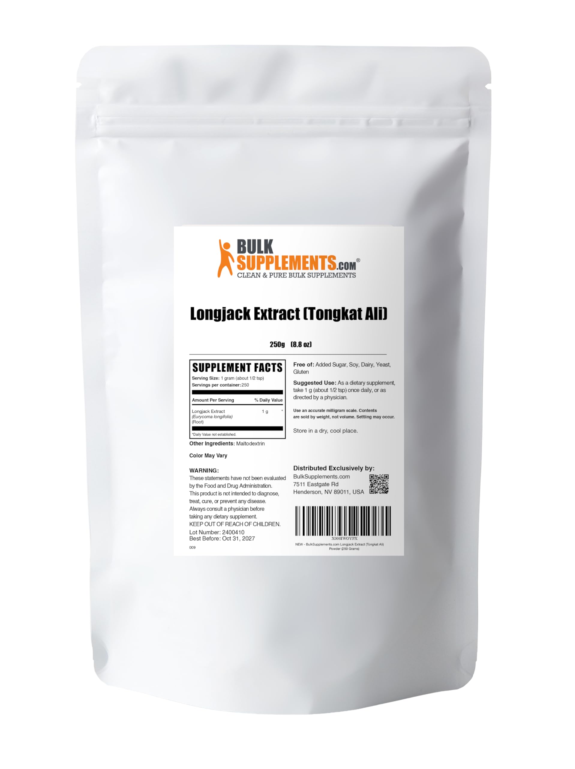 BulkSupplements uso en estilo de vida activo para integración diaria