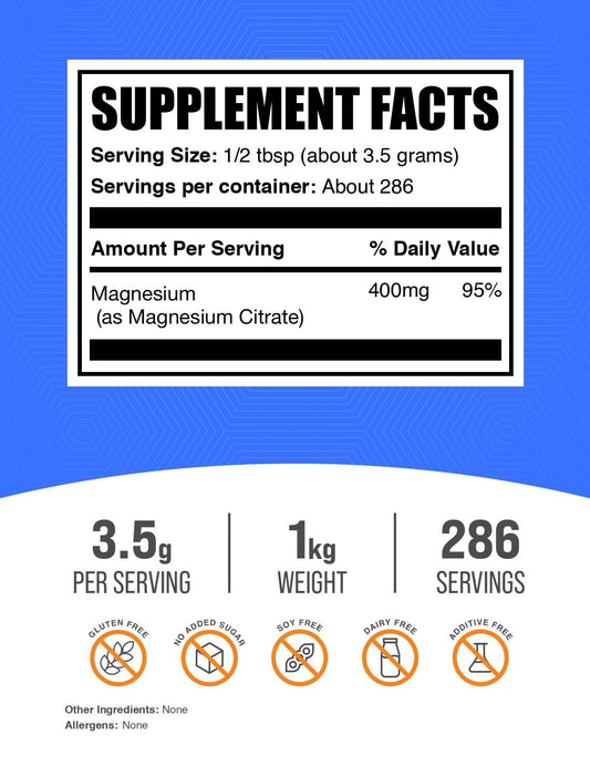 BulkSupplements detalle de la textura del polvo, fácil disolución y mezcla