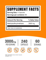BulkSupplements primer plano de cápsulas destacando pureza y textura