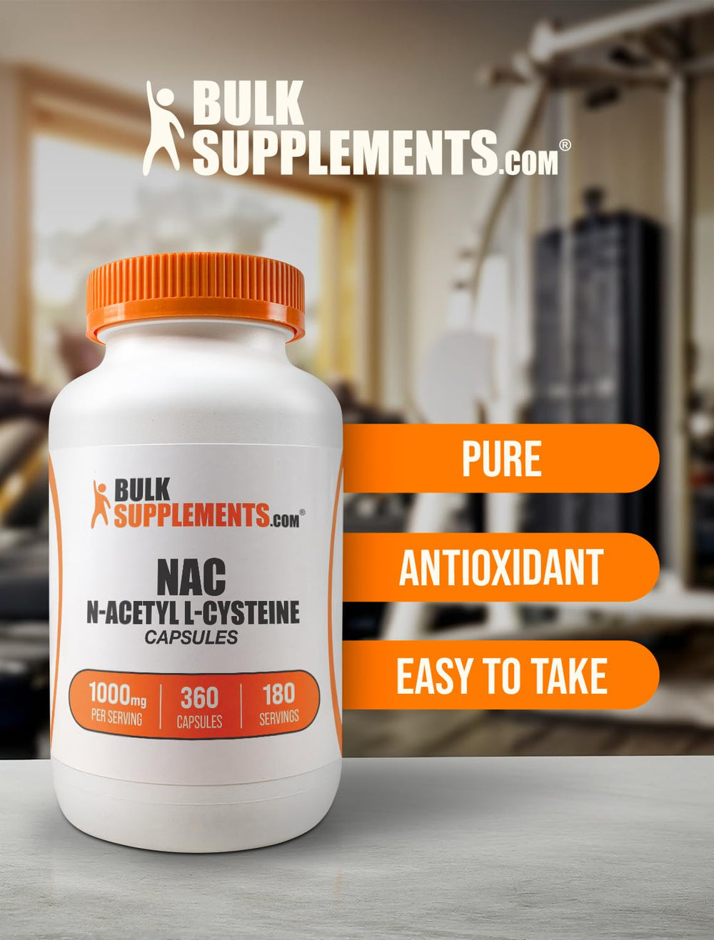 BulkSupplements etiqueta nutricional mostrando dosis y transparencia