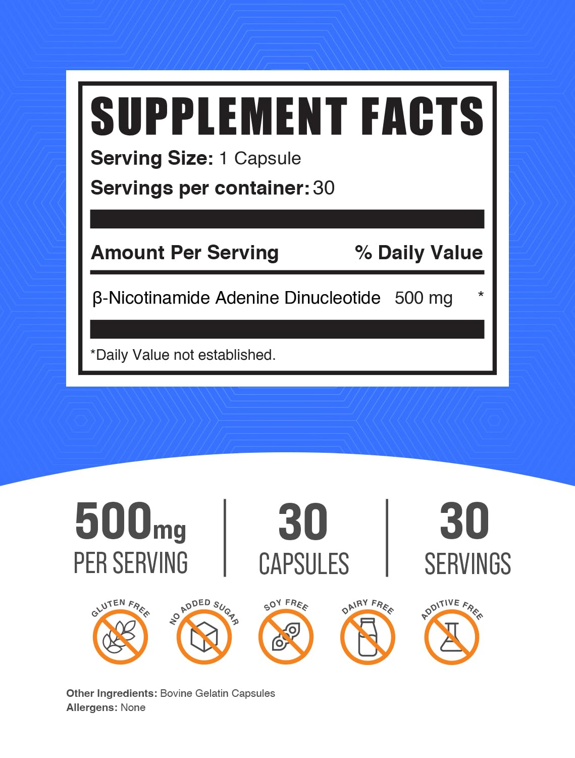 BulkSupplements primer plano de la cápsula que revela textura y pureza
