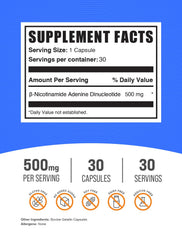 BulkSupplements primer plano de la cápsula que revela textura y pureza