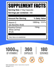 Detalle de la textura de la cápsula BulkSupplements, fácil de tragar y vegana