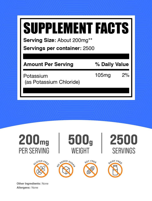 BulkSupplements detalle de textura del polvo, mezcla homogénea fácil