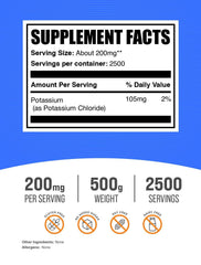 BulkSupplements detalle de textura del polvo, mezcla homogénea fácil