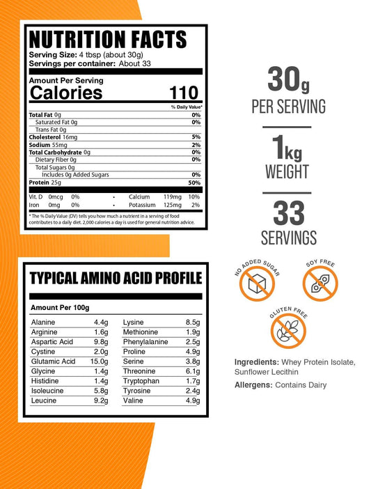 BulkSupplements textura del polvo vista de cerca para mezcla rápida