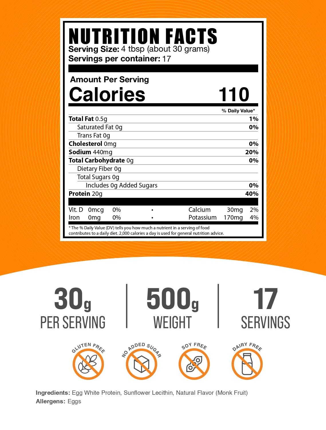 BulkSupplements textura fina del polvo que facilita mezclado rápido