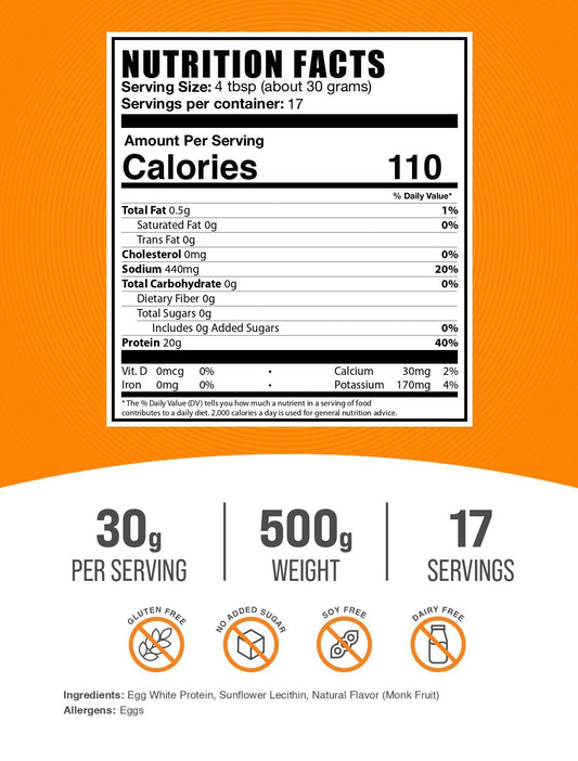 BulkSupplements textura fina del polvo que facilita mezclado rápido