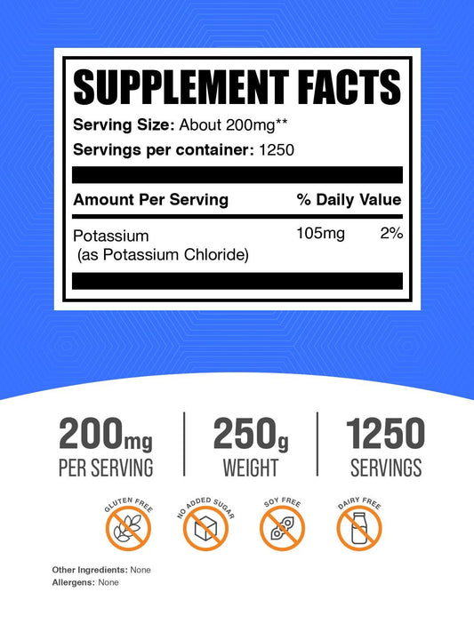 BulkSupplements detalle de la textura del polvo para mezclas fáciles