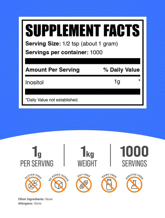 BulkSupplements detalle de textura del polvo fino fácil de disolver para mezclas