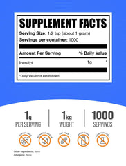 BulkSupplements detalle de textura del polvo fino fácil de disolver para mezclas