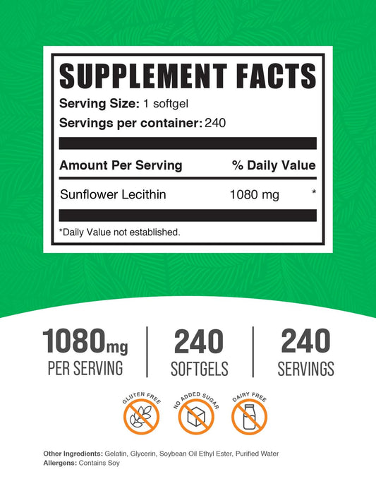 BulkSupplements detalle de textura de softgel mostrando forma y pureza