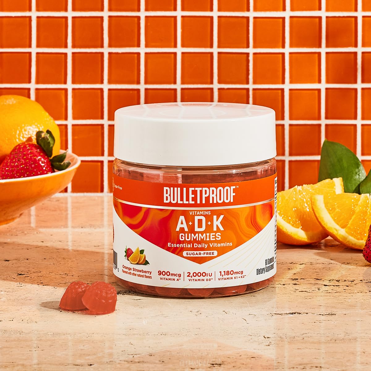 Bulletproof gomitas en mano listo para consumo práctico
