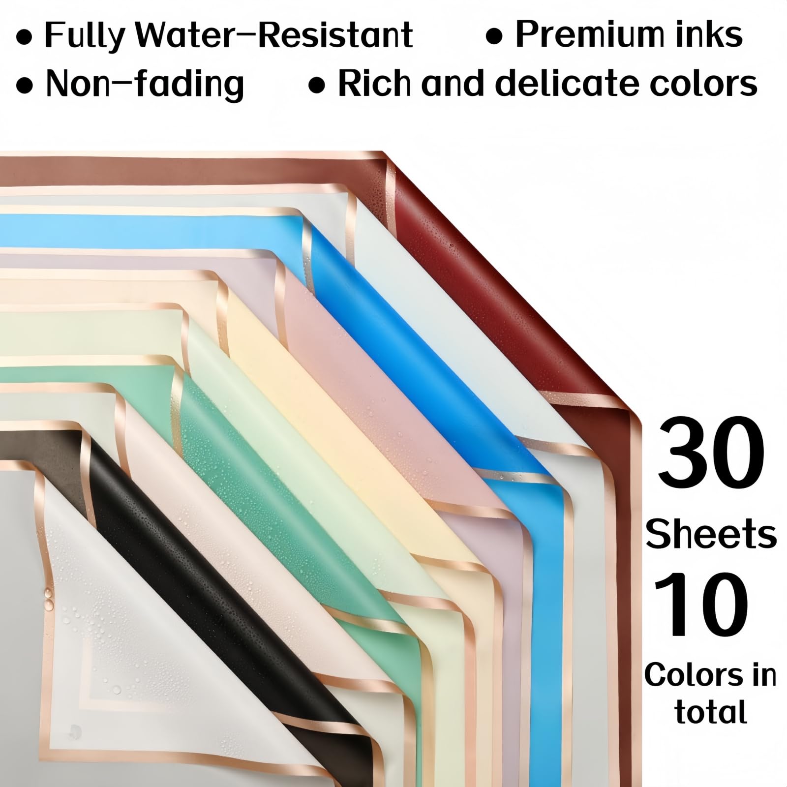 Bupduq primer plano de la textura del papel que muestra resistencia y tacto premium