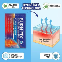 BurnFIX contenido distribuido mostrando todos los 25 componentes organizados