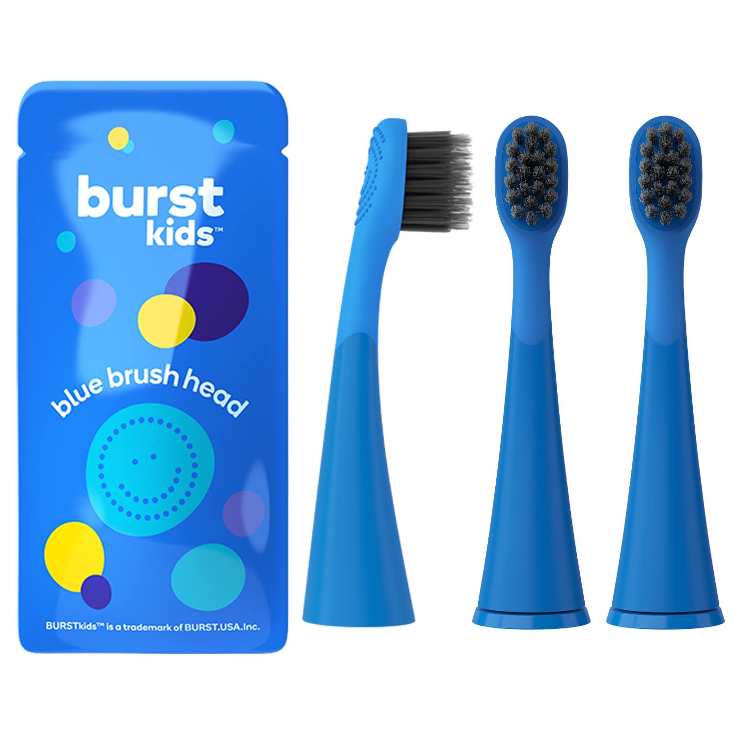 BURST cabezal frontal en paquete mostrando ajuste perfecto