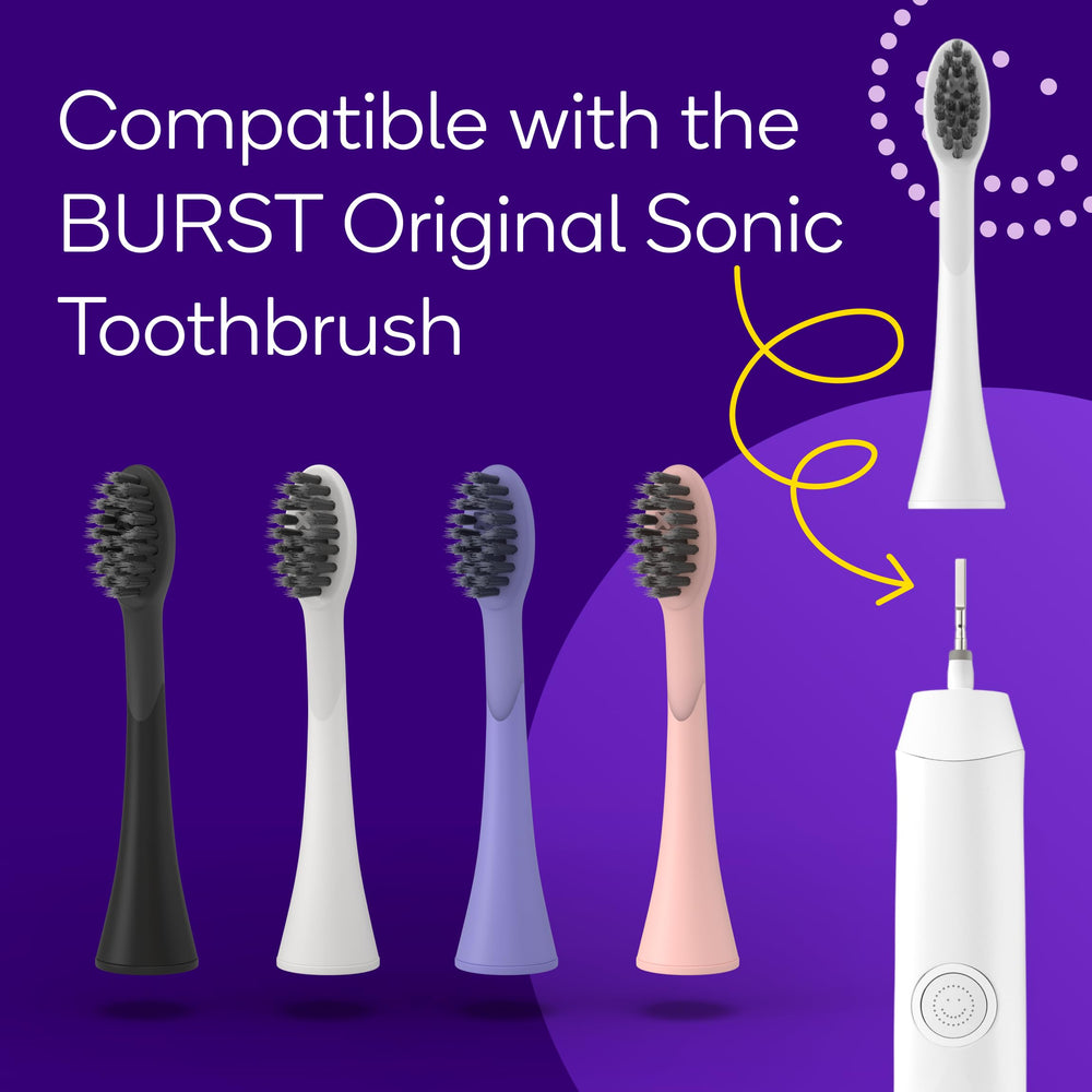 Burst cabeza montada en mango Original demostrando compatibilidad fácil